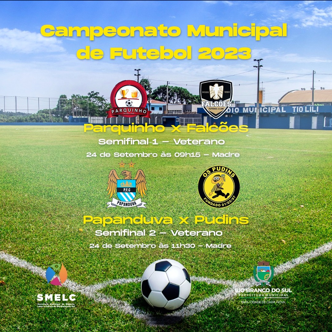 Campeonatos municipais: BDN campeão e semifinais decididas no veterano de  campo - Prefeitura de Itupeva